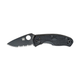 Ніж Spyderco Persistence FRN Black Blade напівсерейтор (C136PSBBK) - зображення 1