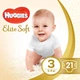 Подгузник Huggies Elite Soft 3 Small (5-9 кг) 21 шт (5029053546308) - изображение 1