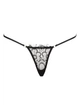 Трусики мереживні міні-стрінги жіночі Felisiya Lingerie Чорний 273-170/фр S (2000011324018) - зображення 1