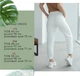 Женские спортивные штаны ONIOS Sport pants for women молочные M 983307 - изображение 2