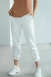 Женские спортивные штаны ONIOS Sport pants for women молочные M 983307 - изображение 6