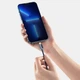 Кабель Baseus Crystal Shine Series Fast Charging Data Cable Type-C to iPhone 20W 2m Black - изображение 4