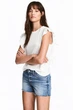Джинсові шорти H&M 0485996 32 Сині - зображення 3