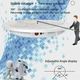 Поворотный, вращающийся стол для предметной съемки макросъемки Puluz DCA1272W 60 см нагрузка до 100 кг! белый - изображение 5