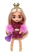 Лялька Барбі Mattel Екстра Мініс Модниця в блискучому платті Barbie Extra Minis 8 HJK67 - зображення 2