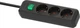 Подовжувач Brennenstuhl Eco-Line 3 розетки 3 м Чорний (1152300400) - изображение 2