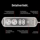 Удлинитель Brennenstuhl Estilo 4 розетки 2 USB порта 2 м Белый (1153590420) - изображение 15