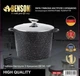 Кастрюля Benson BN-301 с крышкой 6.8 л с мраморным покрытием антипригарная - изображение 5