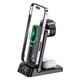 Зарядка беспроводная Qi 4in1 Wireless Charger JYD A60 |5-15W| Док-станция для iPhone + iWatch + Airpods - изображение 1