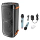 Бездротова портативна колонка Bluetooth з мікрофоном HOCO BS53 |BT5.1, 2Mic, 4H, AUX/FM/TF| Black - зображення 6