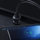 Автомобильное зарядное устройство Choetech (1USB Type C; 1USB) 38W PD3.0 QC3.0 Black (TC0005) - изображение 4