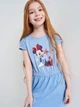 Детское летнее платье для девочки Disney Minnie WE1226 92-98 см Синее (3609086488633) - изображение 4