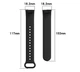 Силиконовый ремешок для Redmi Smart Band Pro Black Чёрный - изображение 2