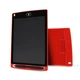Дитячий графічний планшет для малювання A-Toys Writing Tablet LCD 8.5", на батарейці, зі стілусом Червоний - зображення 5