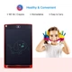 Дитячий графічний планшет для малювання A-Toys Writing Tablet LCD 8.5", на батарейці, зі стілусом Червоний - зображення 7