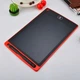 Дитячий графічний планшет для малювання A-Toys Writing Tablet LCD 8.5", на батарейці, зі стілусом Червоний - зображення 10