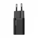 Зарядное устройство Блок и Кабель для Айфона Baseus Super Si 20W Быстрая зарядка Quick Charger Power Delivery + Кабель Type-C to Lightning 20W Чорный - изображение 4