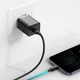 Зарядное устройство Блок и Кабель для Айфона Baseus Super Si 20W Быстрая зарядка Quick Charger Power Delivery + Кабель Type-C to Lightning 20W Чорный - изображение 8