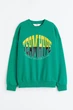 Світшот H&M пх8551 зелений 158-164 - изображение 2