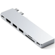 Хаб-адаптер Satechi Aluminum USB-C Pro Hub Slim Adapter, Silver (ST-HUCPHSS) - изображение 1
