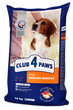 Сухий корм Клуб 4 лапи Club 4 Paws Преміум класу 14 кг для дорослих собак середніх порід - зображення 1