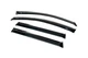 Ветровики с хром молдингом SW (4 шт, HIC) для Volkswagen Passat B6 2006-2012 гг - изображение 9