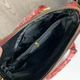 Сумка женская через плечо классическая лаковая под рептилию Красная - изображение 6