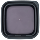 Контейнер пластиковый для сыпучих продуктов Violet House 0311 Transparent Black 1.7 л (0311 Transparent Black) - изображение 3