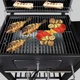 Вугільний гриль-барбекю з термометром GRILL BLACK - зображення 9