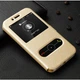 Чехол Window для Honor 7A Pro книжка с окошком Gold - изображение 1