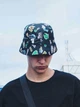 Панама Custom Wear двостороння Rick and Morty чорна - изображение 1