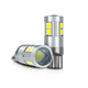 Автолампа светодиодная T10 / W5W, цоколь W2.1x9.5d, 3030 х 9 smd, белый, 12-24 В, обманка, биполярная - изображение 2