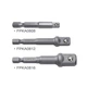 Набор переходников под шуруповерт 1/4" 3 ед. TOPTUL (1/4", 3/8", 1/2") GAAR0301 - изображение 1