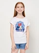 Детская футболка для девочки Disney Minnie WE1093 122-128 см Белая (3609086626516) - изображение 1