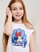 Детская футболка для девочки Disney Minnie WE1093 122-128 см Белая (3609086626516) - изображение 4