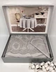 Скатерть Set Maison D'or Q180+Q170+6pcs+6psc Marinella T.Cloth Grey - изображение 1