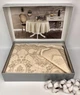 Скатерть Set Maison D'or Q180+Q170+6pcs+6psc Marinella T.Cloth Beige - изображение 1