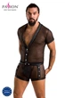 Мужское эротическое бельё Комплект 052 SET MICHAEL Чёрный XXL/XXXL - Passion ( SO7626 ) - изображение 5