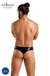 Мужское эротическое бельё трусики тонг латекс 033 THONG PAUL Чёрный S/M - Passion ( SO7571 ) - изображение 6