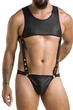 Мужское эротическое бельё Боди 056 BODY ADAM Чёрный XXL/XXXL - Passion ( SO7632 ) Feromon - изображение 1