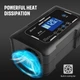 Автомобильное интеллектуальное зарядное устройство HTRC P15 12V/15А, 24V/10А - изображение 5