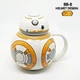 Керамическая чашка/кружка для чая/кофе с крышкой BB-8 Звездные Войны 400 мл (LB-88231) - изображение 5