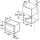 Kuchenka mikrofalowa do zabudowy SIEMENS BF 634 LGS1 - obraz 5