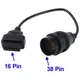 Переходник Mercedes Benz OBD 38 pin для Elm 327, K-Line на OBD2 - изображение 2