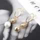 Серьги от дизайнеров Rigan 139838 4см*10мм Белый - изображение 5