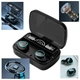 Бездротові TWS навушники Bluetooth True Wireless M10 50/2000мАг black - зображення 4