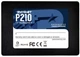 SSD накопичувач Patriot p210 256Gb sata3 2.5" 3d tlc (p210s256g25) - зображення 1