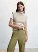 Штани жіночі Mango Oli 47095842-43 34 Зелені (8445791993872) - зображення 7