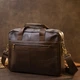 Мужская кожаная сумка Vintage 20453 - изображение 2