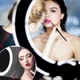 Кільцева лампа Ring Light 30 см зі штативом 2м світлодіодне LED кільце від USB набір для блогера 3 режими - зображення 9